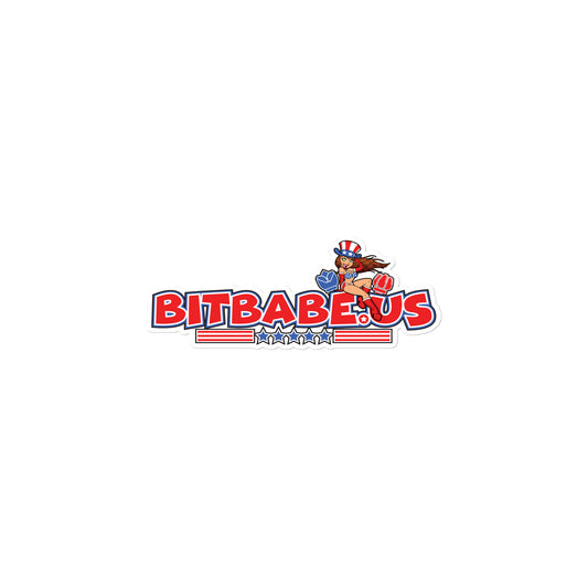 BITBABE.US Bubble-free stickers