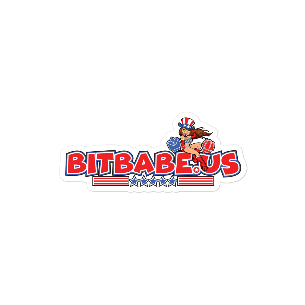 BITBABE.US Bubble-free stickers