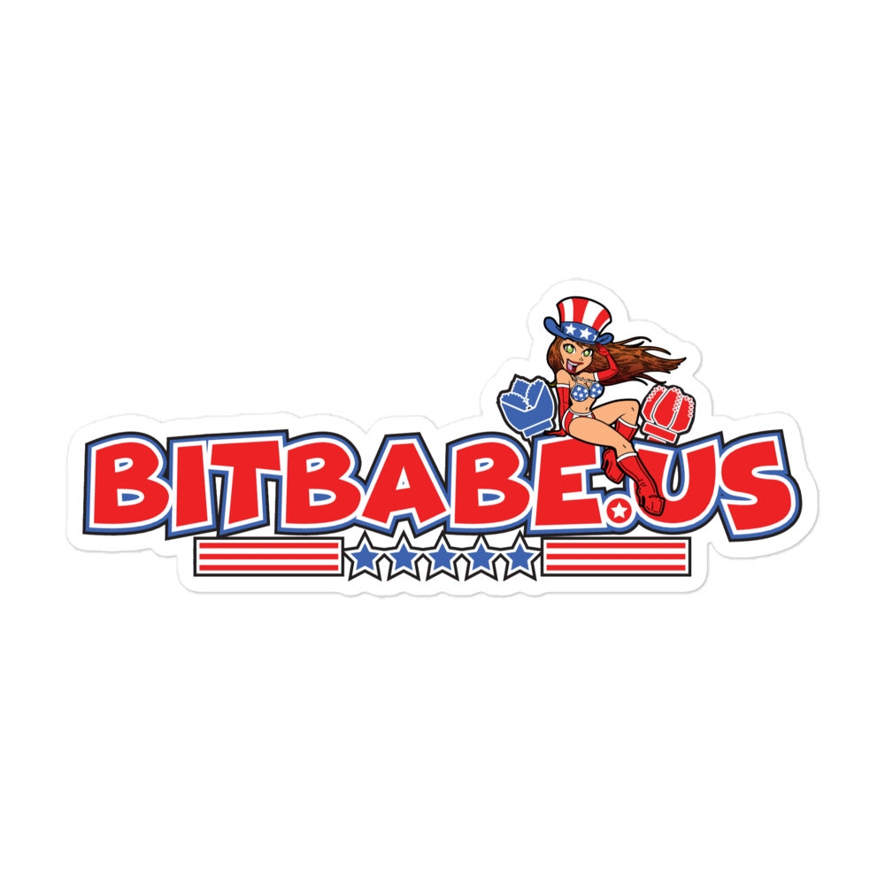 BITBABE.US Bubble-free stickers